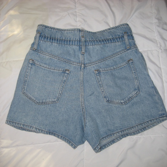 NWT FRAME Paperbag Shorts Summer Drawstring Short - Picture 2 of 4